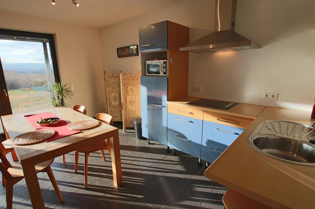 Hunsrueck Valley View Apartment With Cedar Sauna Bruschied Dış mekan fotoğraf