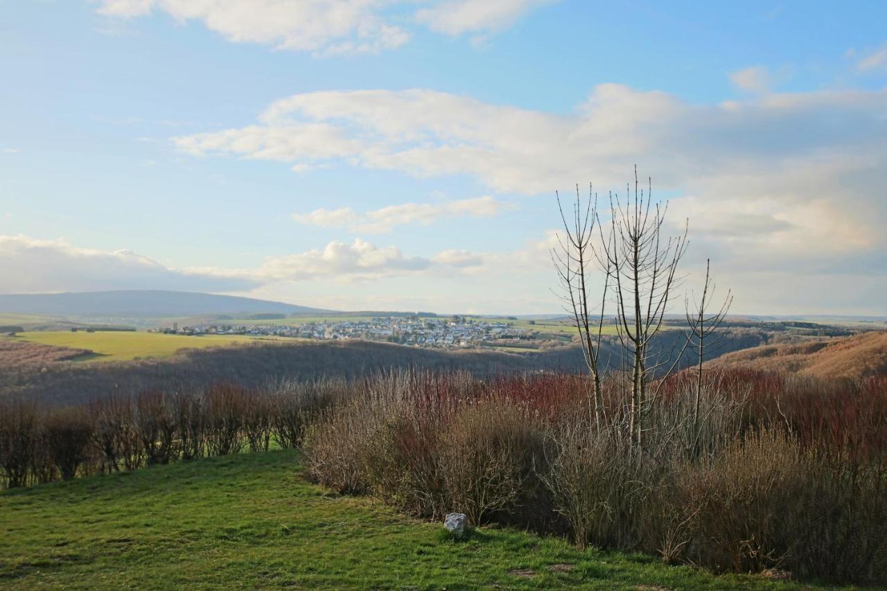 Hunsrueck Valley View Apartment With Cedar Sauna Bruschied Dış mekan fotoğraf