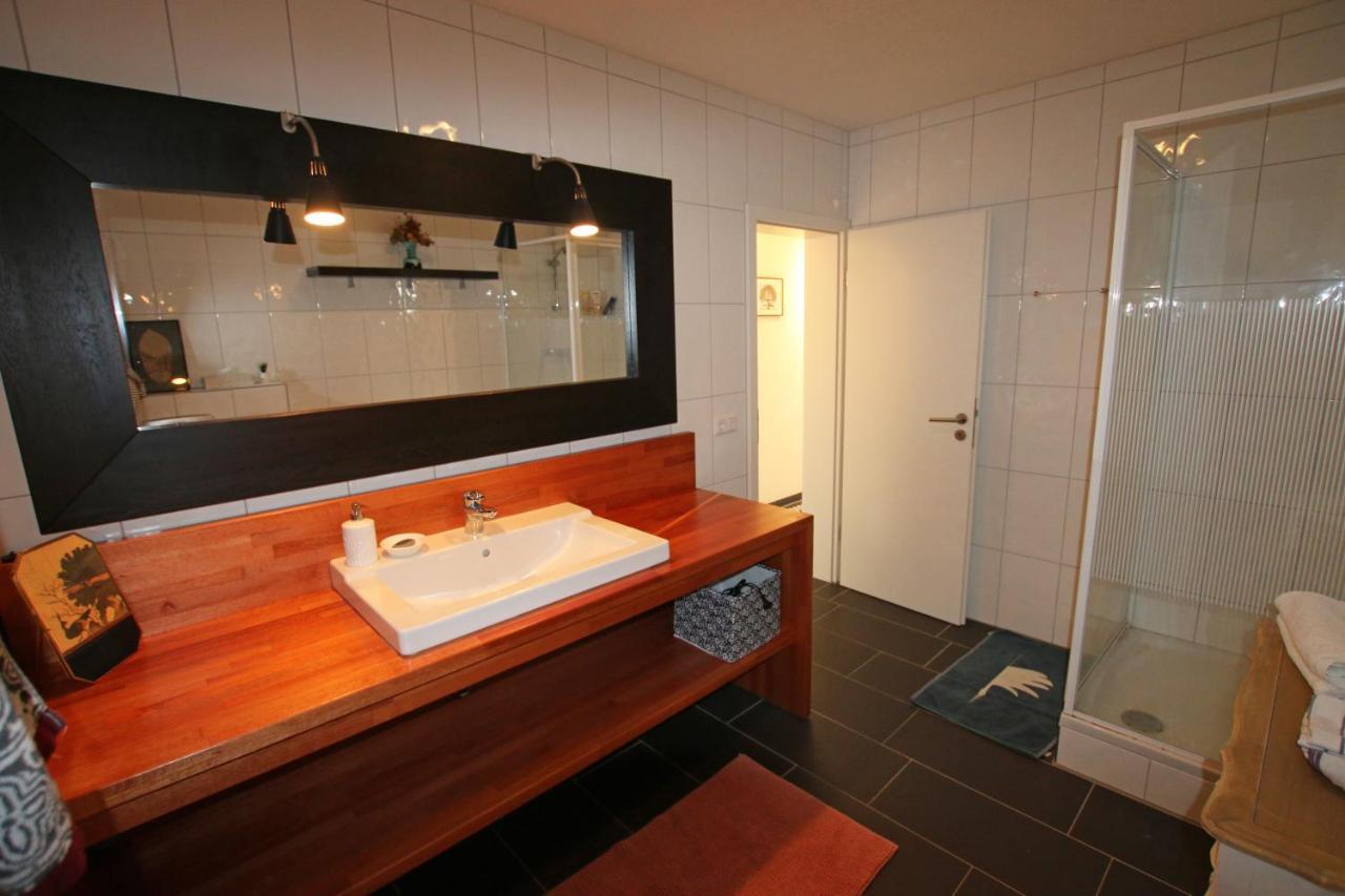 Hunsrueck Valley View Apartment With Cedar Sauna Bruschied Dış mekan fotoğraf