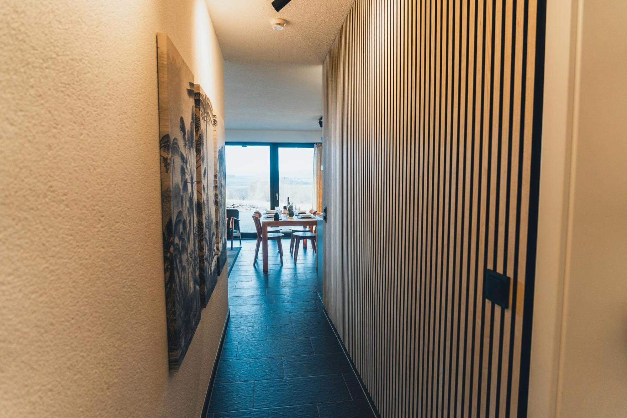 Hunsrueck Valley View Apartment With Cedar Sauna Bruschied Dış mekan fotoğraf
