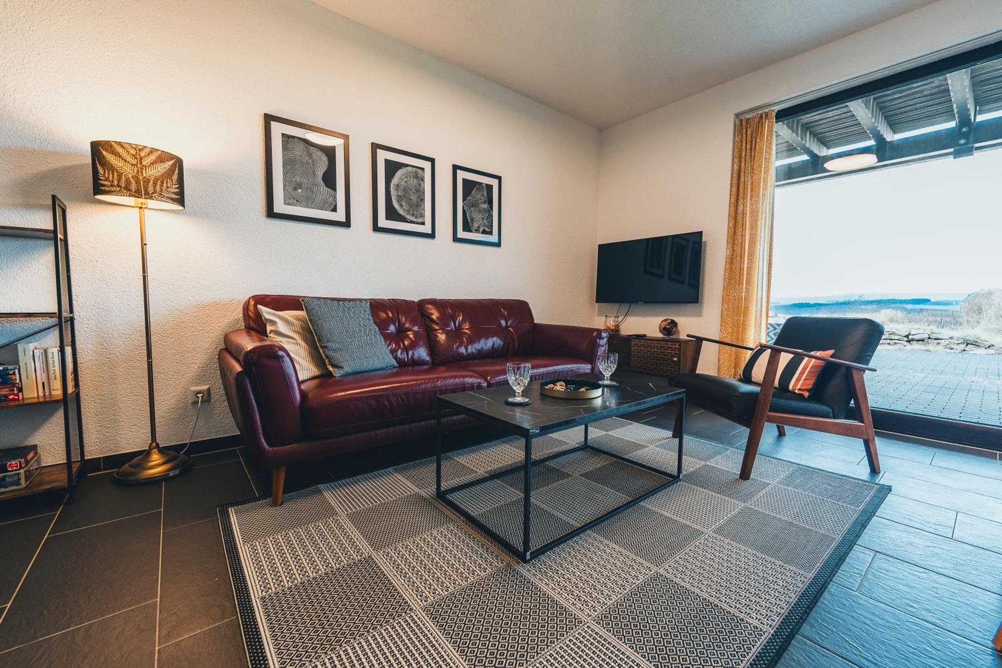 Hunsrueck Valley View Apartment With Cedar Sauna Bruschied Dış mekan fotoğraf